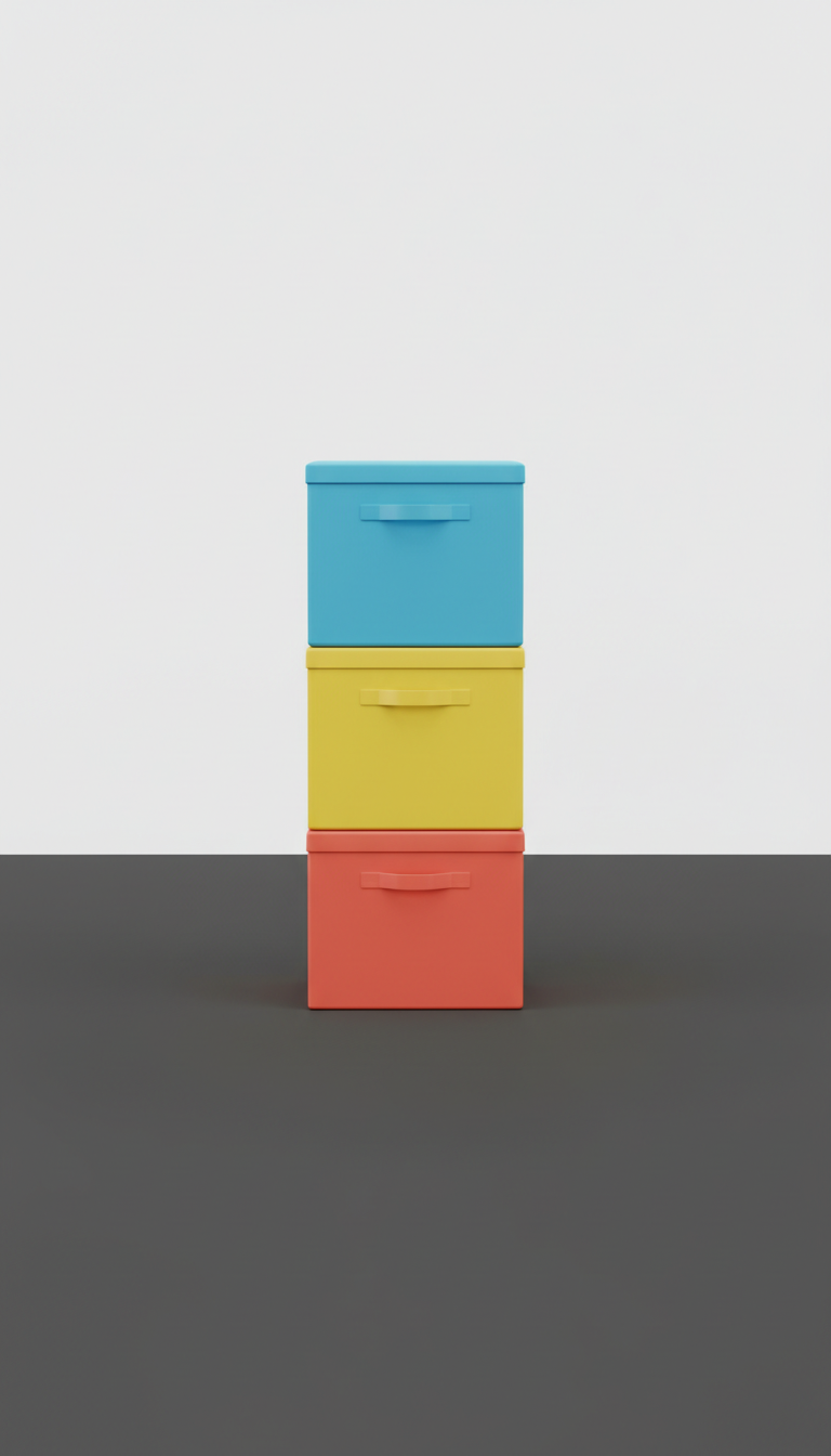 Jet Block Storage Ottoman – Hidden Compartment