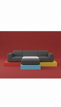 Metro Modular Sofa – Matte Charcoal
